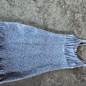 ABERCROMBIE Blue Smocked Mini Dress